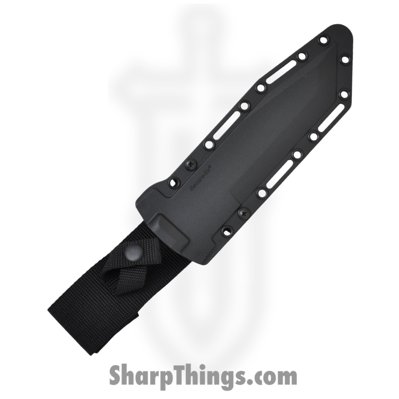 Cold Steel - CS80PGTK - G.I. Tanto - Fixed Blade Knife - 1055 HC Coated Tanto - Polypropylene - Black - Image 3