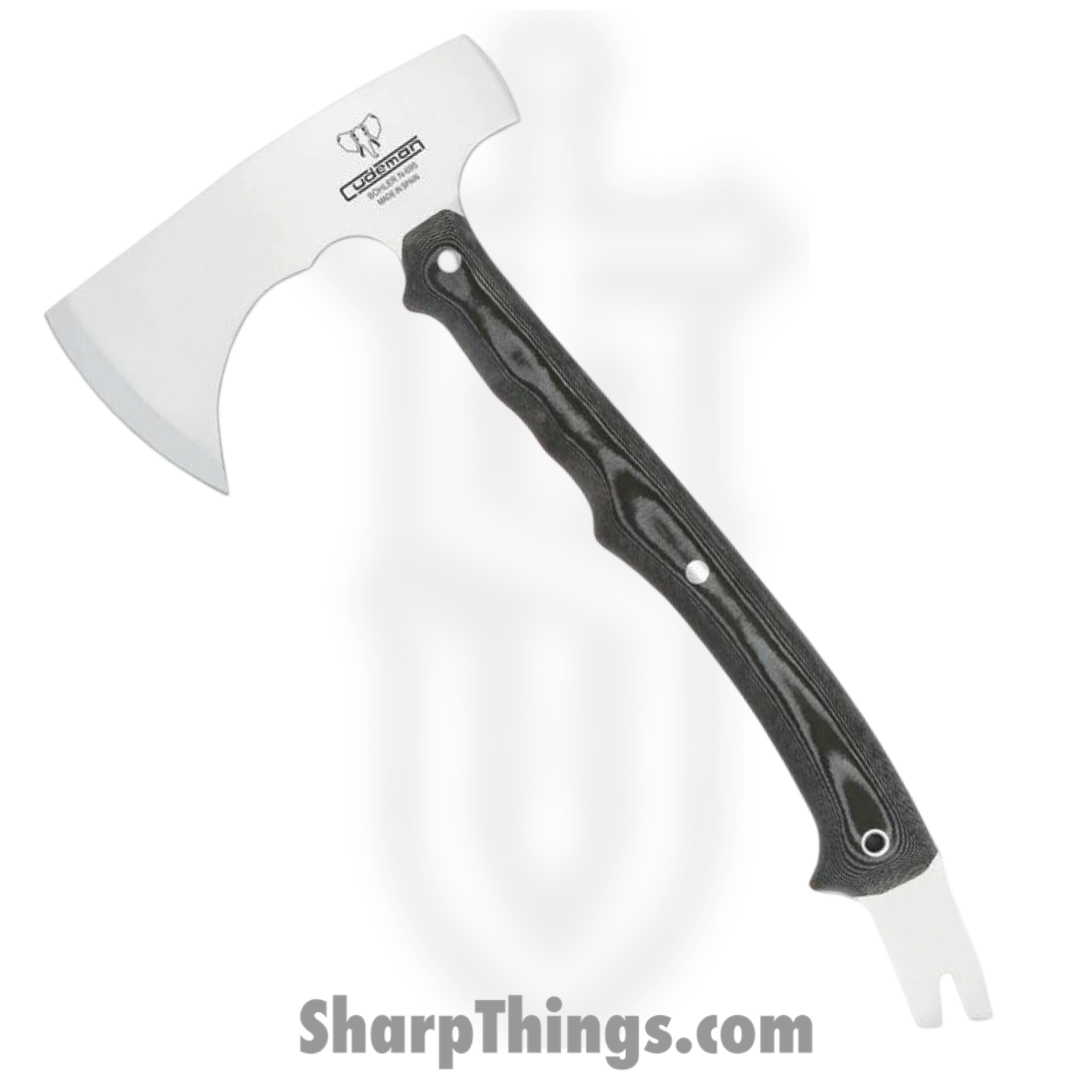 Cudeman - CUD159M - Shark Axe - N695 Satin - Micarta - Black
