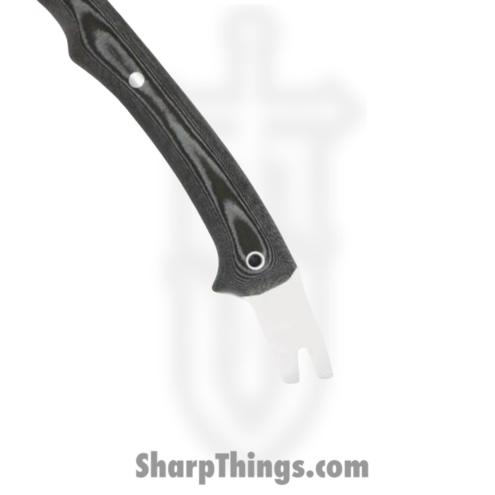 Cudeman - CUD159M - Shark Axe - N695 Satin - Micarta - Black - Image 3