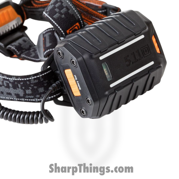 5.11 Tactical - FTL53192 - S+R H6 Headlamp - Nylon - Black - Image 2