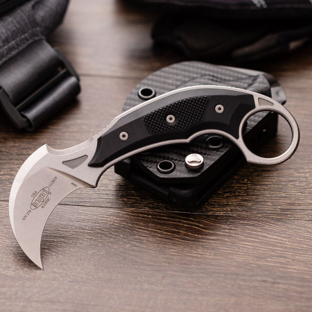 Microtech – 118-10R – Iconic Fixed Blade Karambit