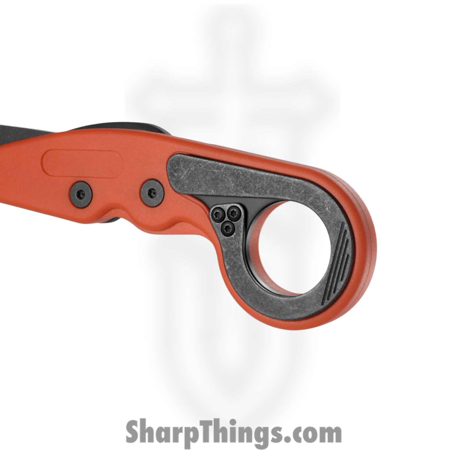 CRKT - 4041O - Provoke Kinematic - Folding Knife - 1.4116 Stainless Stonewash Hawkbill - Grivory - Orange Black - Image 5