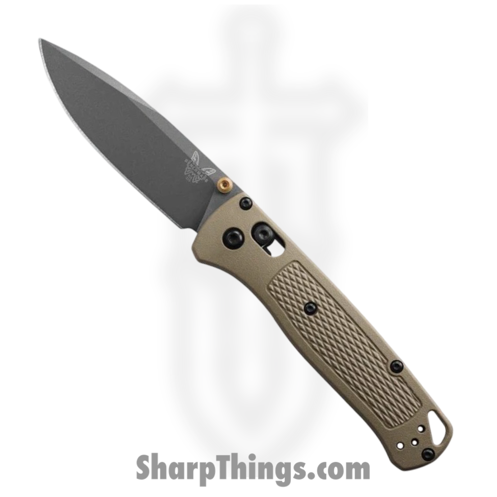 Benchmade - 535SGY-1 - Bugout - Folding Knife - CPM S30V Coated Drop Point - Grivory - Ranger Green