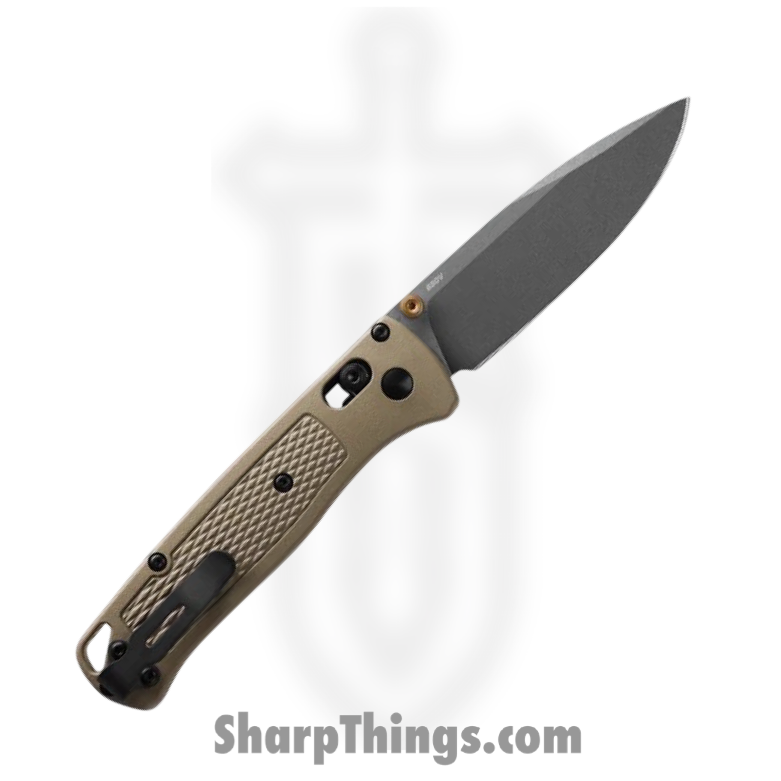 Benchmade - 535SGY-1 - Bugout - Folding Knife - CPM S30V Coated Drop Point - Grivory - Ranger Green - Image 2