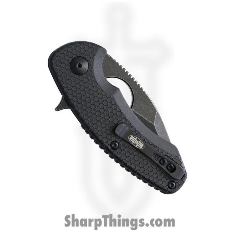 Brous Blades - BRBM002A - Silent Soldier - Folding Knife - D2 Coated Wharncliffe - Polymer - Black - Image 2