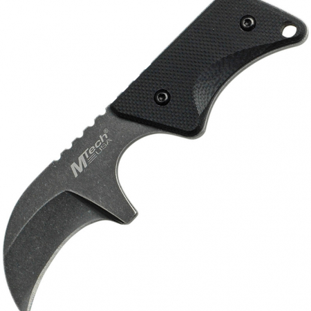 MTech – MT674 – Neck Knife Black Stonewash