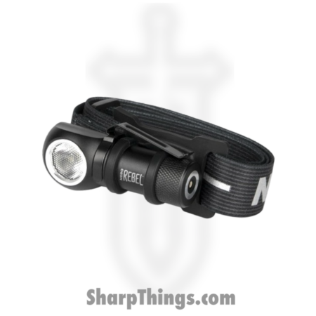 Nebo – NEB-HLP-0002 – Rebel LED Rechargeable Headlamp – Aluminum Nylon – Black