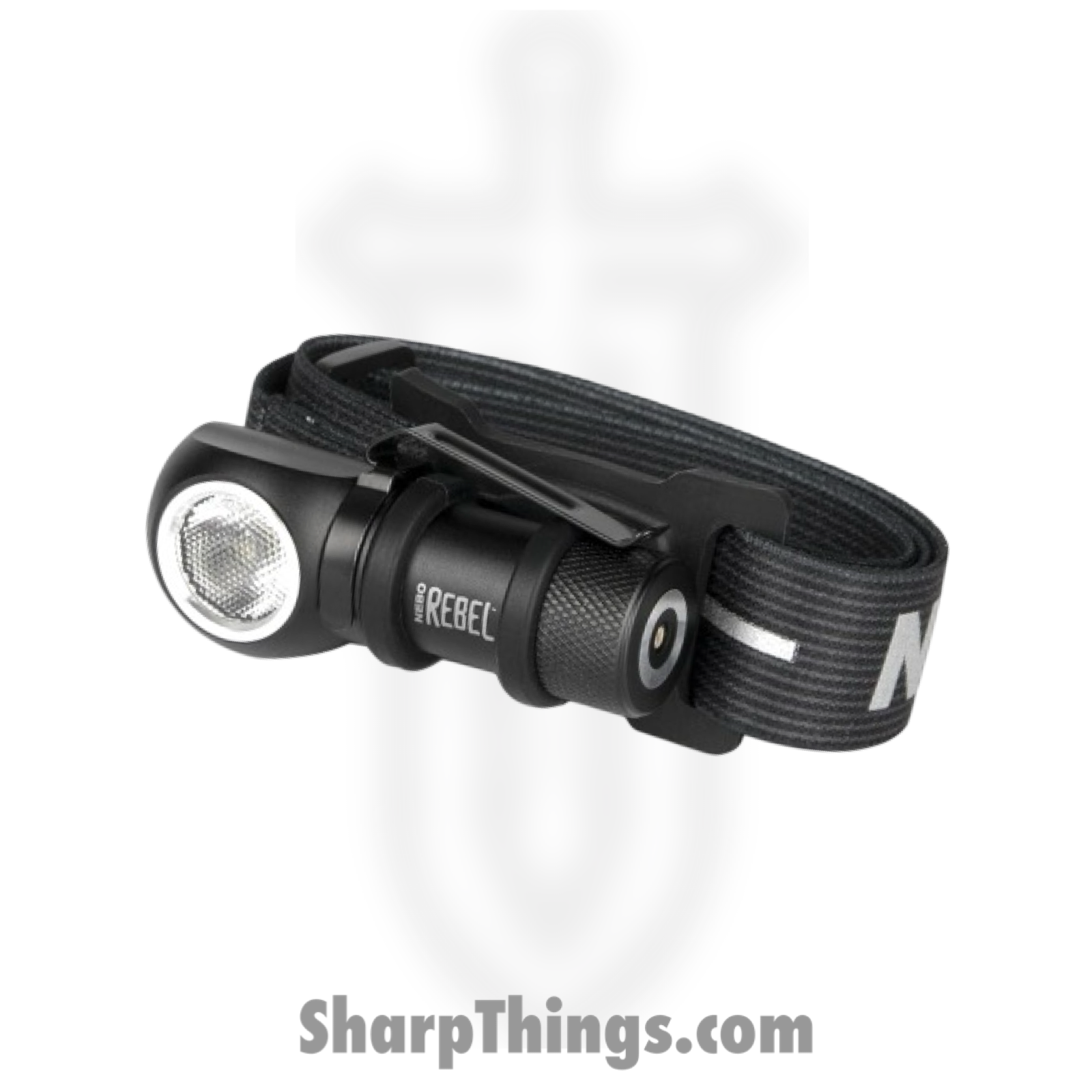 Nebo - NEB-HLP-0002 - Rebel LED Rechargeable Headlamp - Aluminum Nylon - Black