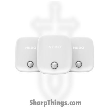 Nebo – NEB-WLT-0026 – Motion Sensor Night Light 3 Pack – ABS – White