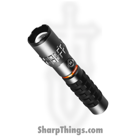 Nebo – NEB-WLT-1003 – Slyde King 2K LED with 500 Lumen COB Rechargeable Flashlight – Aluminum – Black