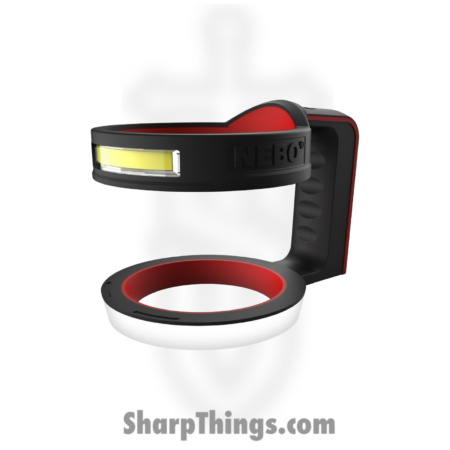 Nebo – NEBO6668 – Glow Light Tumbler Handle – Rubberized – Black Red