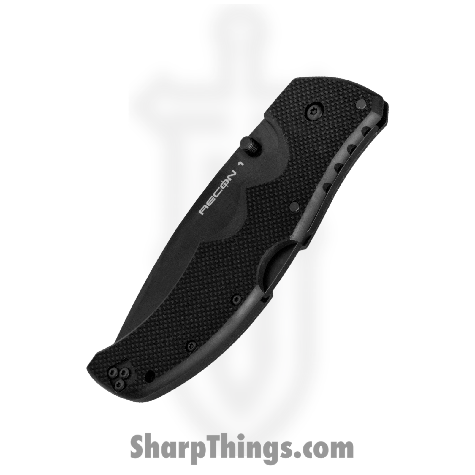 Cold Steel - CS27BS - Recon 1 - Folding Knife - CPM S35VN Coated Spear Point - G10 - Black - Image 2