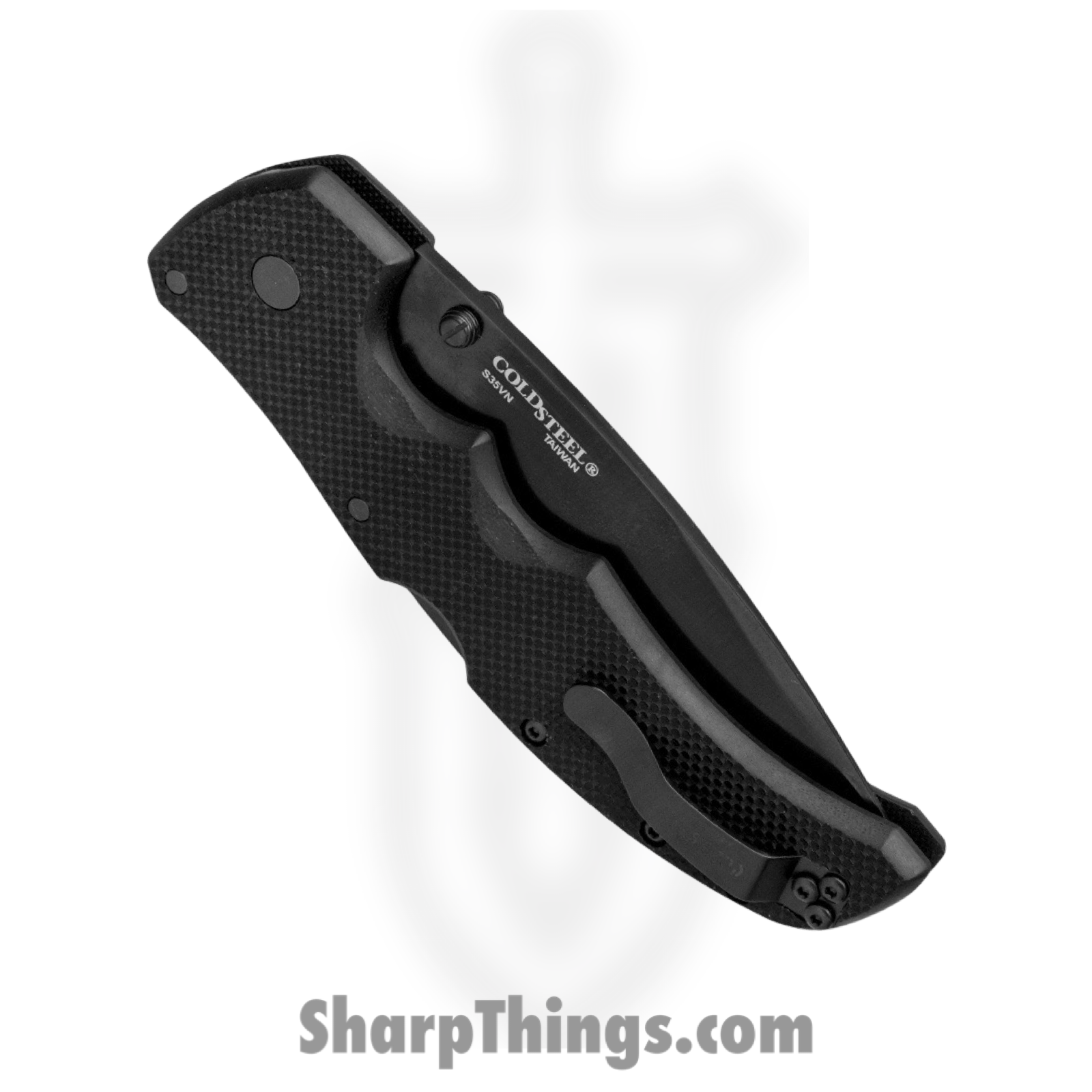 Cold Steel - CS27BS - Recon 1 - Folding Knife - CPM S35VN Coated Spear Point - G10 - Black - Image 3