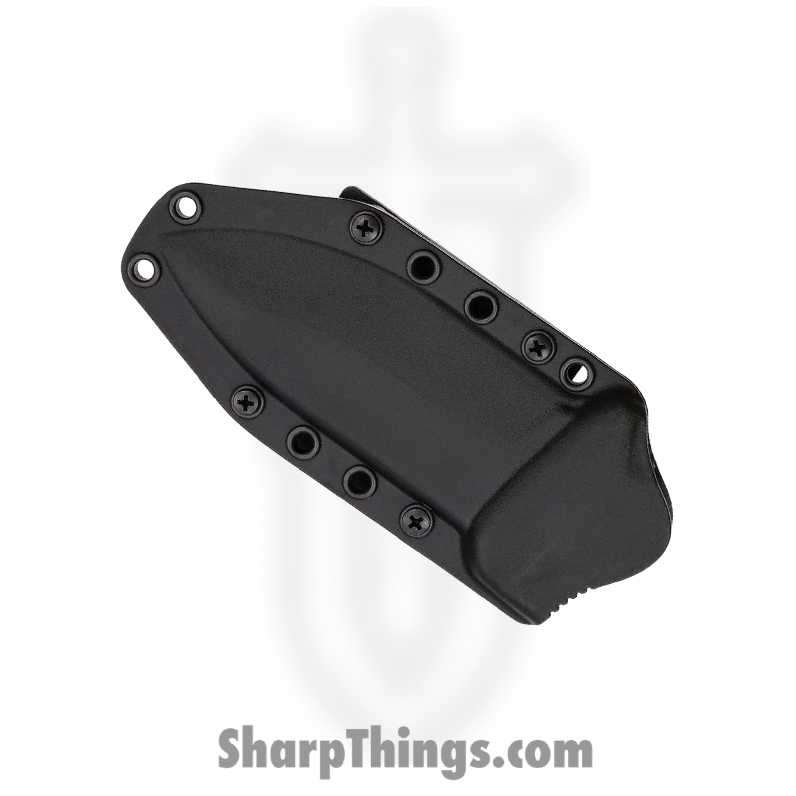 Fox Knives - FOX0171113 - Warrior Combat - Fixed Blade Knife - N690 Coated Drop Point - G10 - Black - Image 4