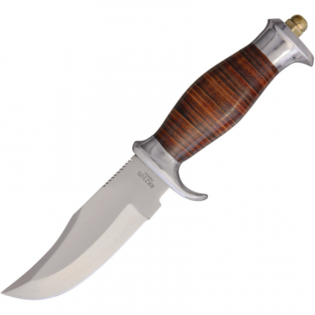 Rough Ryder – RR2109 – Hunter Stacked Leather Fixed Blade Knife
