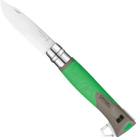 Opinel – OP01975GRGY – No 12 Folder – Green and Grey