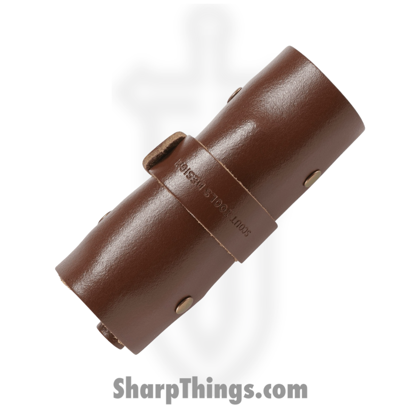 CRKT - 9911 - Hex Bit Driver Tool Roll - Leather - Brown - Image 3