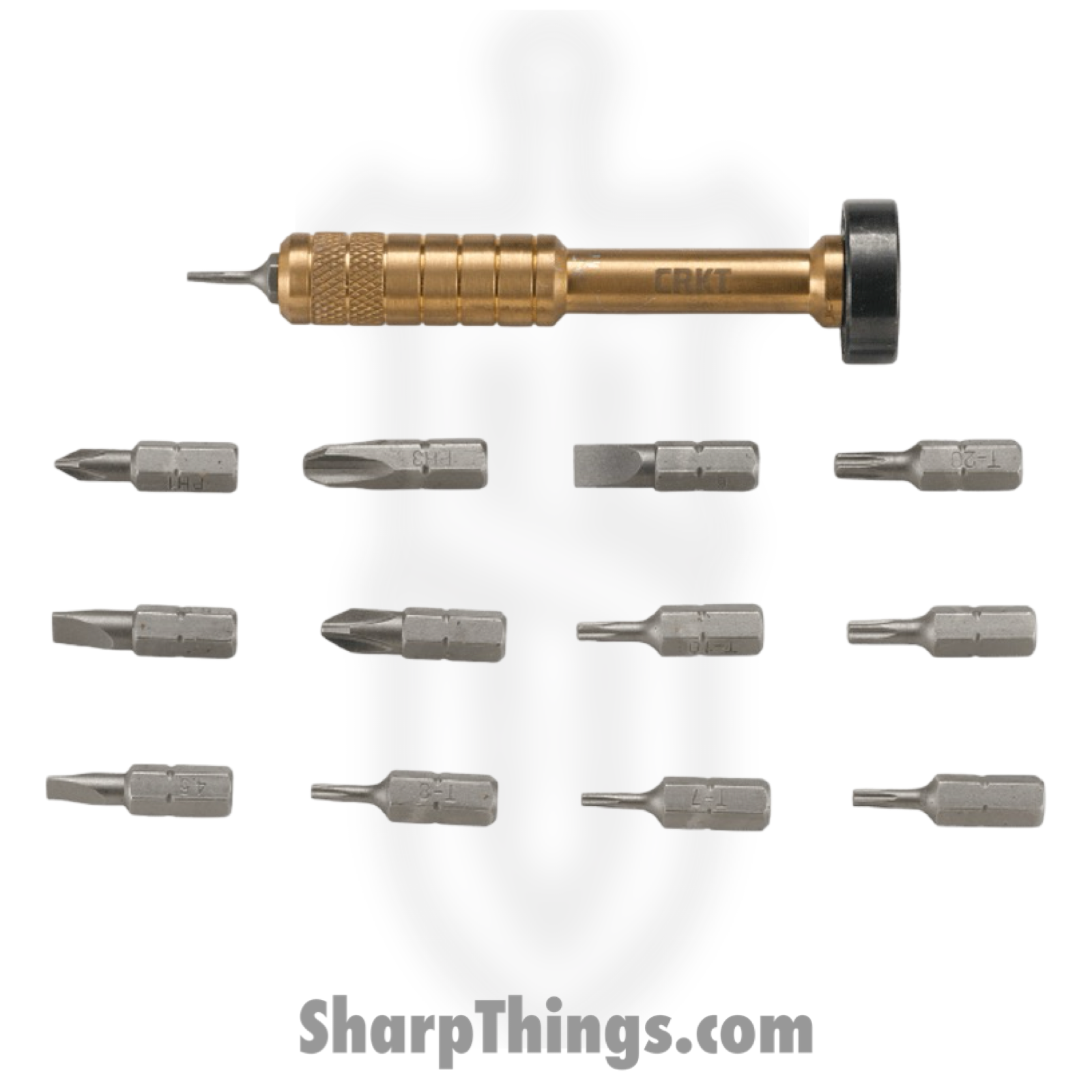 CRKT - 9911 - Hex Bit Driver Tool Roll - Leather - Brown - Image 4