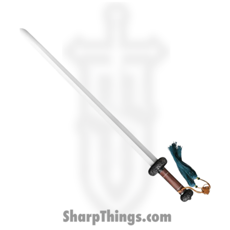 Cold Steel – CS88FG – Battle Gim – Fixed Blade Knife – Damascus Satin Sword – Rosewood – Brown