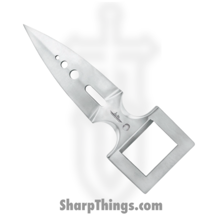 United Cutlery – GH5010 – Belt Buckle Push Dagger – Fixed Blade Knife – 420 Stainless Steel Dagger – Stainless Steel – Stainless