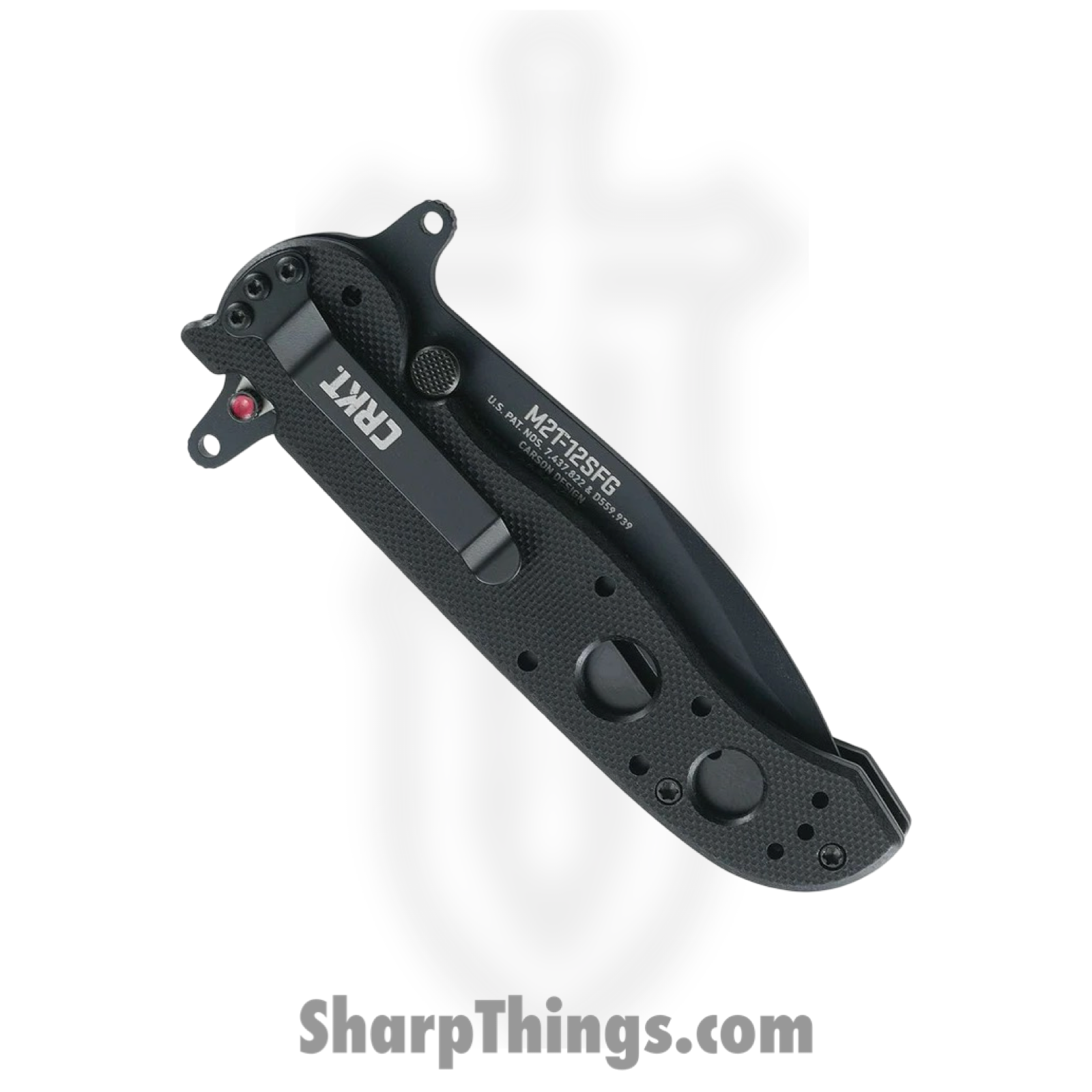 CRKT - M2112SFG - M21 - Folding Knife - 1.4116 Stainless Coated Spear Point P/S - G10 - Black - Image 3