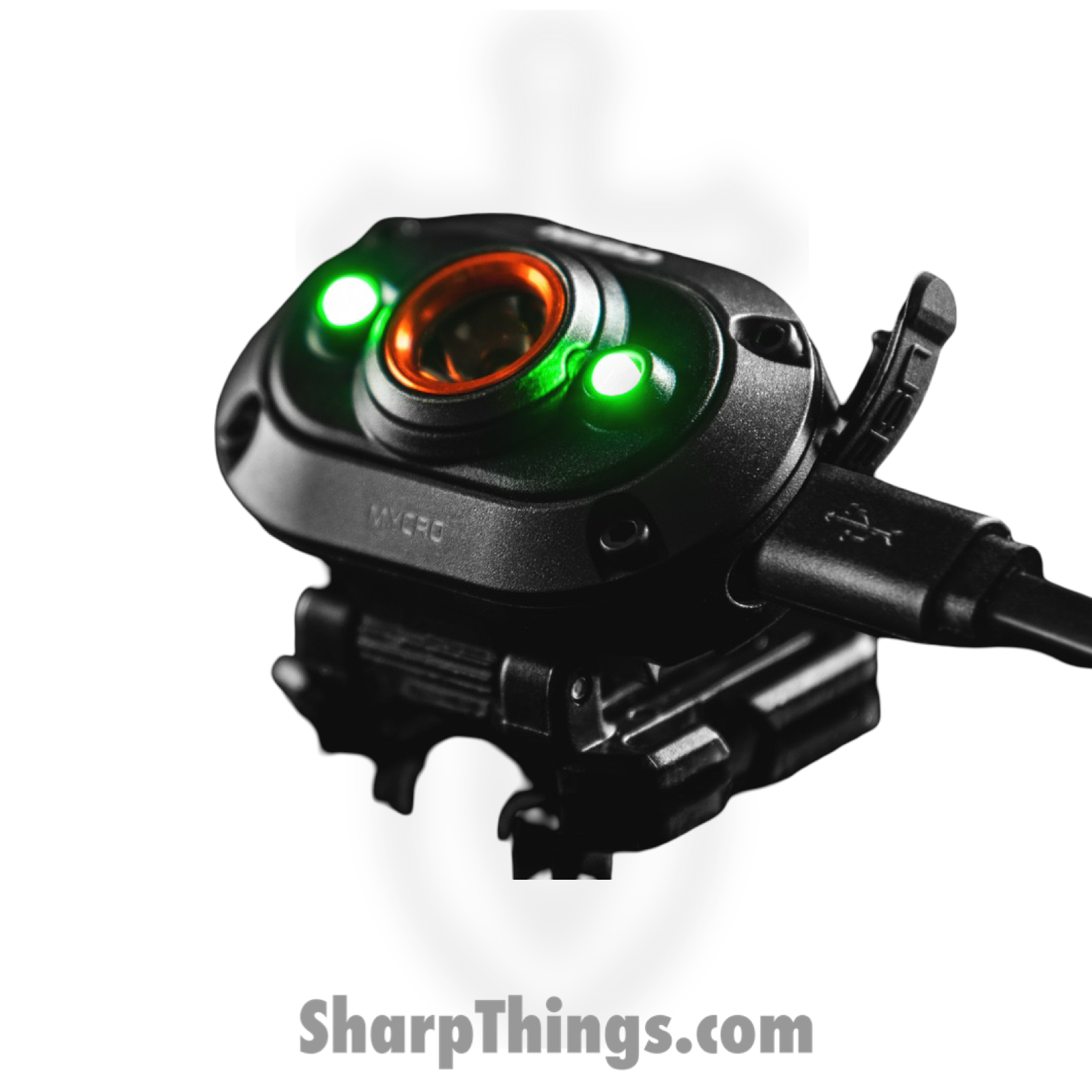 Nebo - NEB-HLP-0011 - Mycro 400 Lumen Rechargeable Headlamp - Aluminum Nylon - Black - Image 3