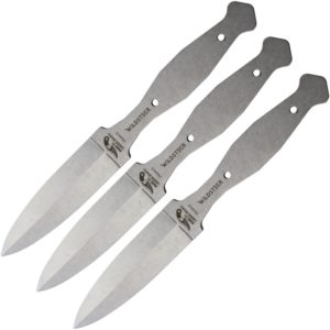 WildSteer – WSMOS01 – Mosquito –  Throwing Knife Set – X46Cr13 – Stonewash
