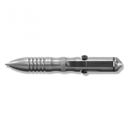 Benchmade – 1121 – Shorthand AXIS Bolt Action Pen – 303 Stainless – Grey