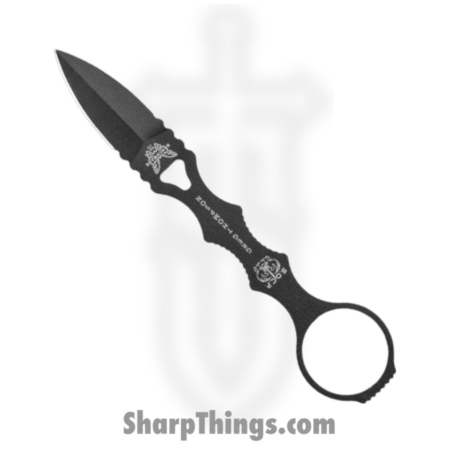 Benchmade – 173BK – Mini SOCP – Fixed Blade Knife – 440 SS Coated Dagger – Skeletonized – Black