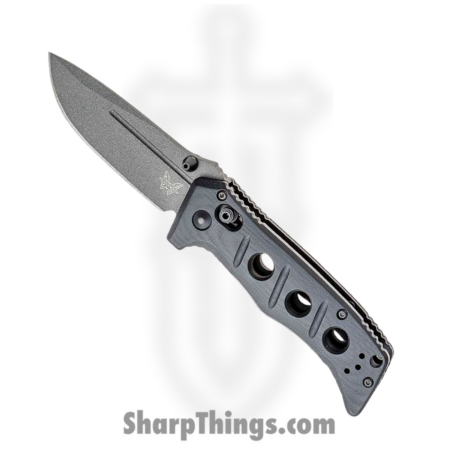 Benchmade – 273GY-1 – Mini Adamas Tactical – Folding Knife – CPM CruWear Coated Drop Point – G10 – Black