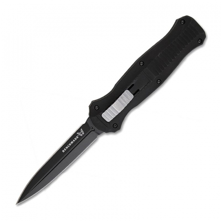 Benchmade – 3300BK – Infidel Tactical – OTF Auto – D2 Coated Dagger – 6061-T6 Aluminum – Black