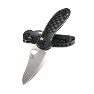 Benchmade – 550-S30V – Griptilian Pardue Axis Folding Knife – Blade Hole – S30V – Black