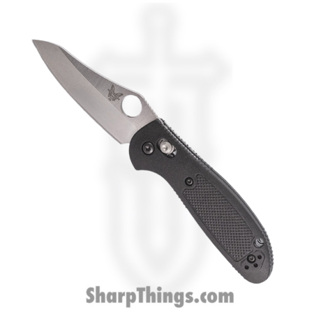 Benchmade – 555-S30V – Mini Griptilian – Folding Knife – S30V Satin Modified Sheepsfoot – Noryl GTX – Black