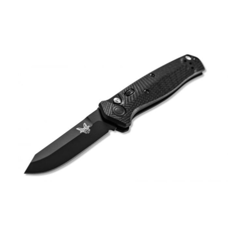 Benchmade – 8551BK – Mediator – Automatic Knife – S90V Coated Reverse Tanto – G10 – Black