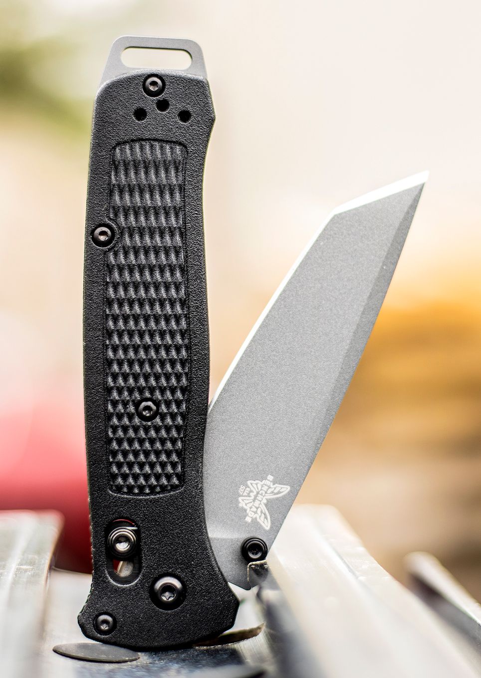 Benchmade - 537GY - Bailout - Folding Knife - CPM 3V Coated Tanto - Grivory - Black - Image 10