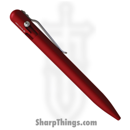 Bastion – BSTN249R – Bolt Action Pen – 6061-T6 Aluminum – Red