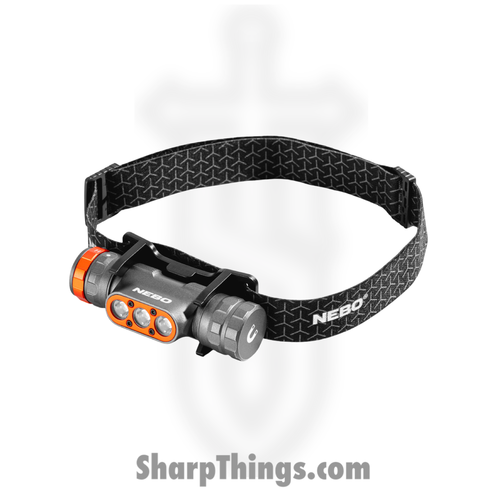 Nebo - NEB-HLP-1001 - Transcend 1500 Lumen Rechargeable Headlamp - Nylon - Black