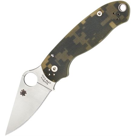 Spyderco - SC223GPCMO - Para 3 - Folding Knife - CPM S45VN Satin Spear Point - G10 - Digital Camo - Image 4