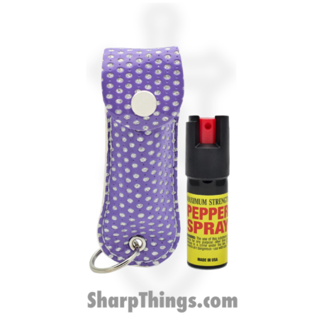 Cheetah – CH-31PRB – 1/2oz. Pepper Spray – Purple Bling