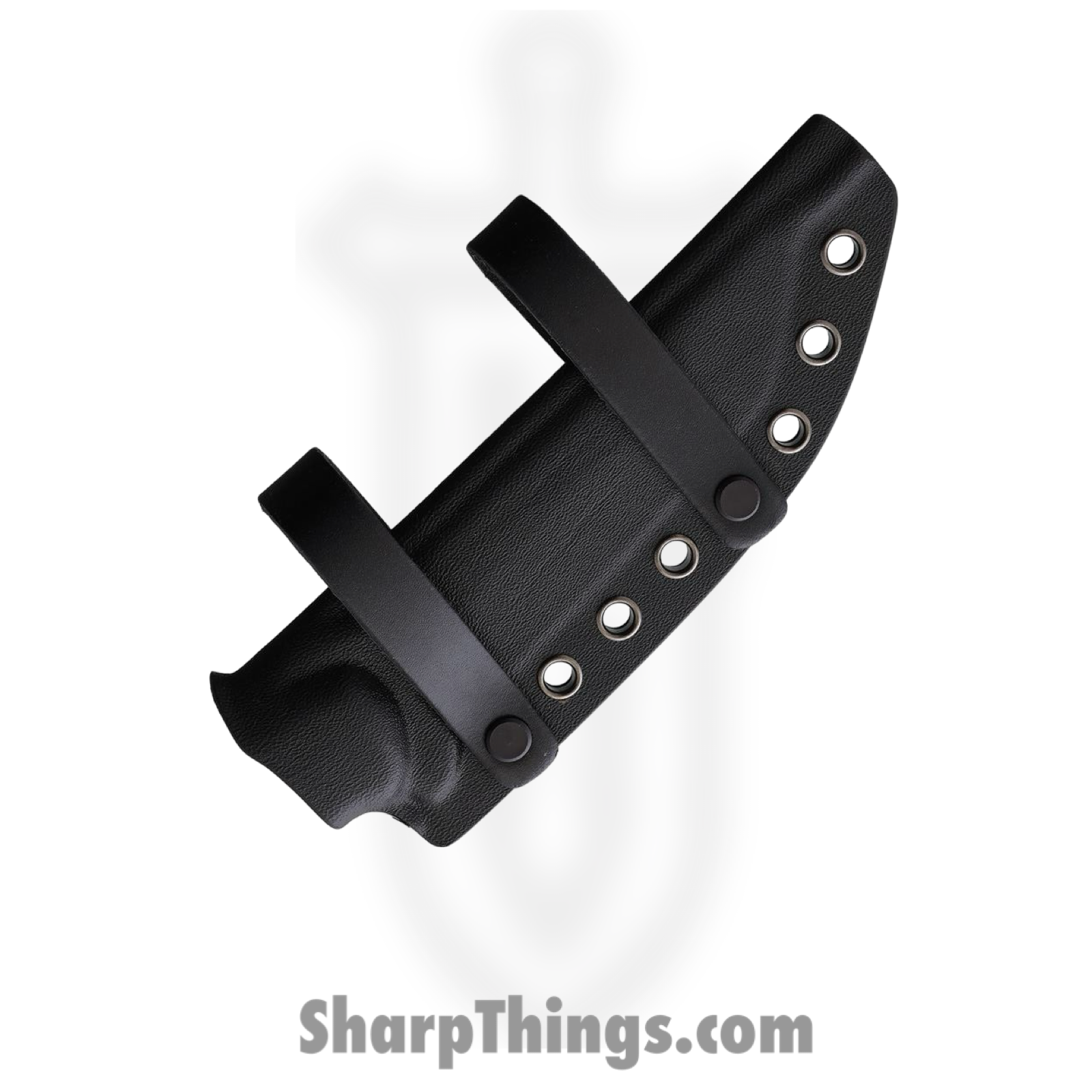 Hoback Knives - HOB003S - Kwaiback - Fixed Blade Knife - S35VN Stonewash Tanto - Carbon Fiber - Black - Image 2