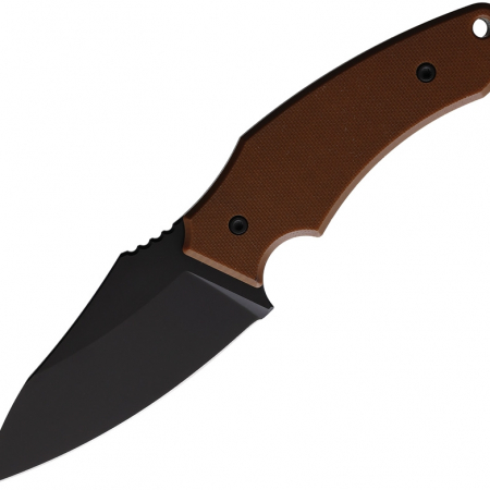 Hoback Knives – HOB026B – Shepherd Fixed Blade – CPM-20CV G10 – Brown