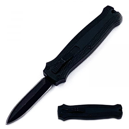Misc – M-6-BK – Budget OTF Automatic Knife – Black