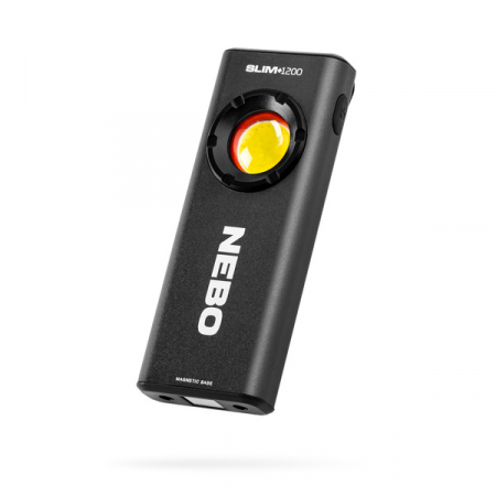 NEBO – NEB-WLT-1007 – 1200 Lumen Pocket Light – Laser Pointer – Charge Bank – BLACK