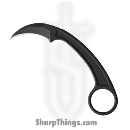 Bastinelli Creations – BAS202B – PiKa – Fixed Blade Knife – N690 Coated Karambit – Black