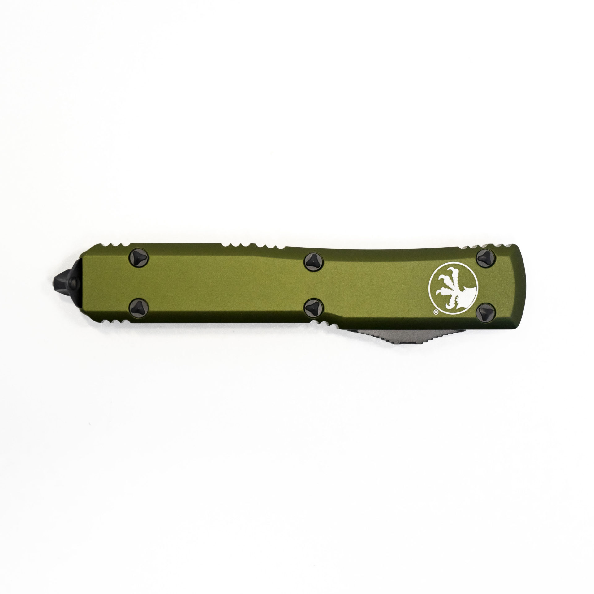 Microtech - 122-1OD - Ultratech - OTF Auto - Black Dagger - 6061-T6 Aluminum - OD Green - Image 6