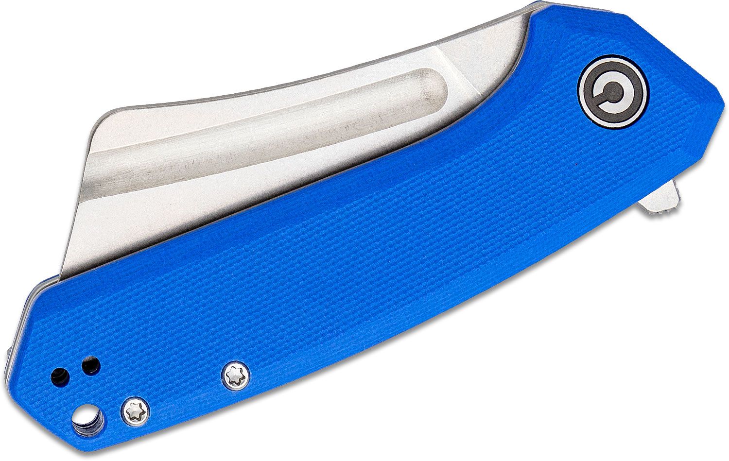 Civivi - CIVC2004B - Mini Bullmastiff Cleaver Flipper Knife - 9Cr18MoV G10 - Blue - Image 7