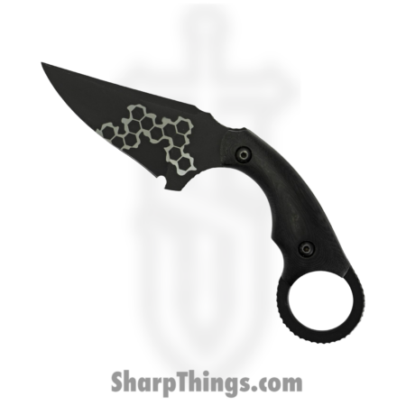 Cave Blades – CaveBit3 – Cave-Bit – Fixed Blade Knife – 154CM – Micarta – Brown