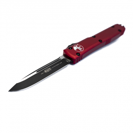 Microtech – 121-1RD – Ultratech Auto OTF Drop Point Knife – Red