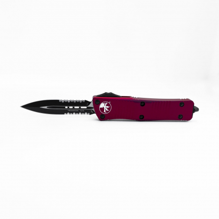 Microtech – 138-2RD – Troodon D/E Auto OTF P/S Knife – Red