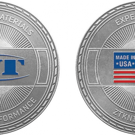 Zero Tolerance -ZTCC – Challenge Coin – Experience It – Nickel Plated Zinc – American Flag